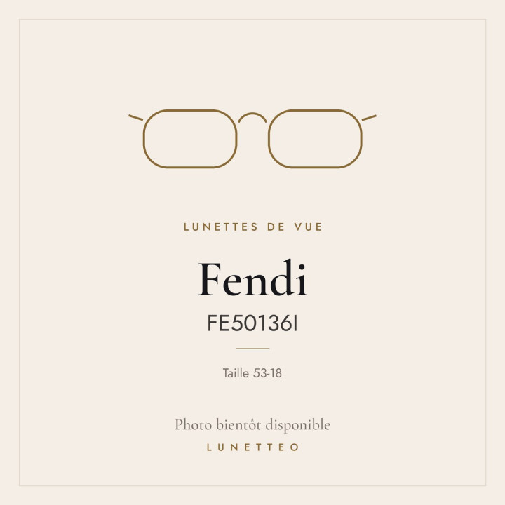 Lunettes de vue Fendi FE50136I