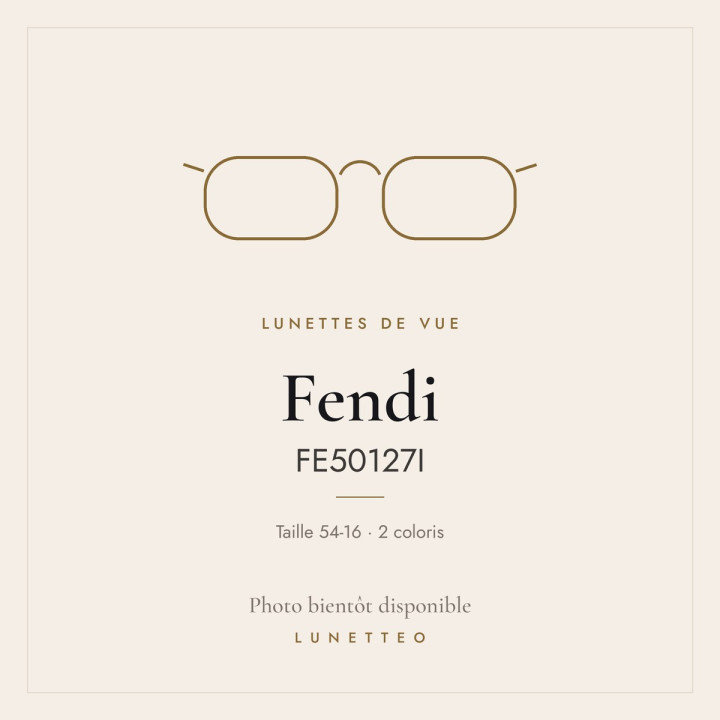 Lunettes de vue Fendi FE50127I