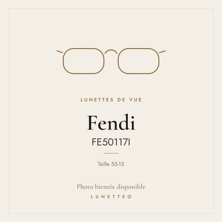 Lunettes de vue Fendi FE50117I