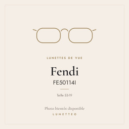 Lunettes de vue Fendi FE50114I