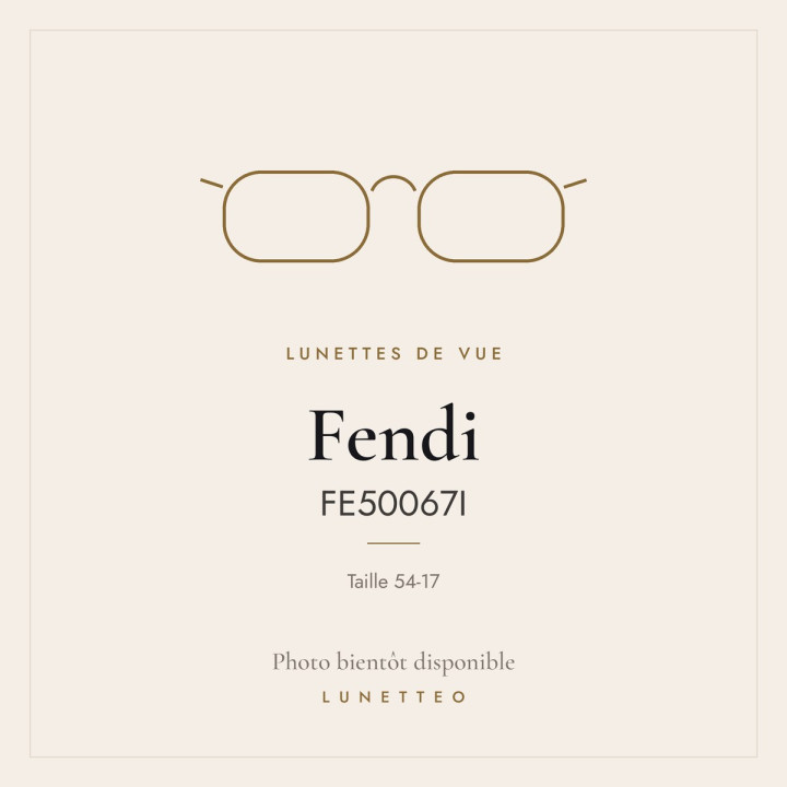 Lunettes de vue Fendi FE50067I