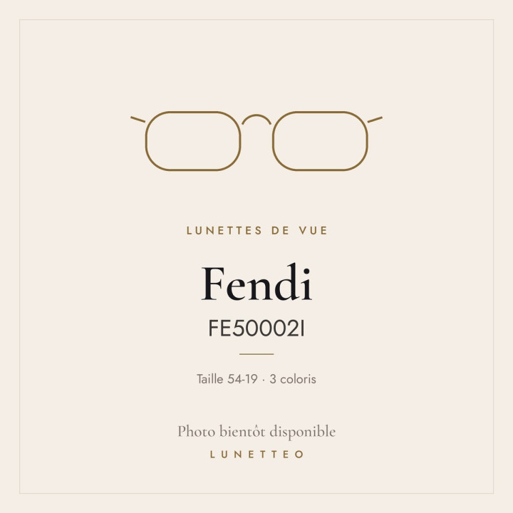 Lunettes de vue Fendi FE50002I