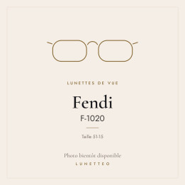 Lunettes de vue Fendi F-1020