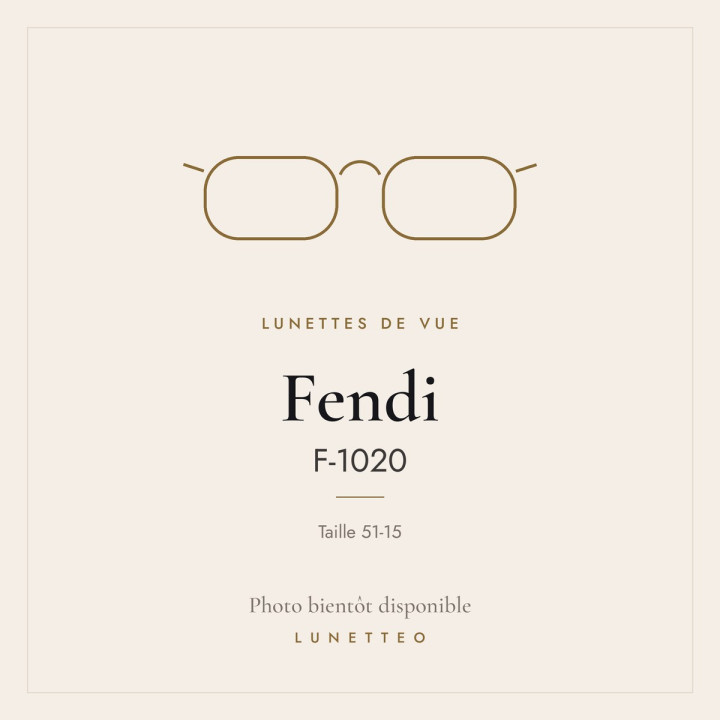 Lunettes de vue Fendi F-1020