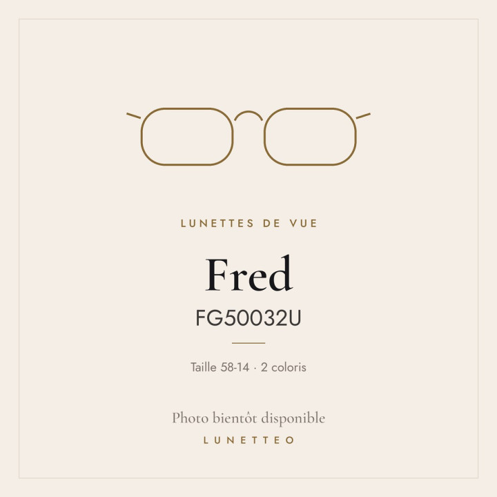 Lunettes de vue Fred FG50032U