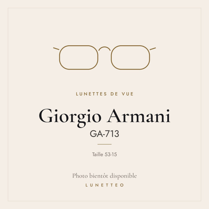 Lunettes de vue Giorgio Armani GA-713