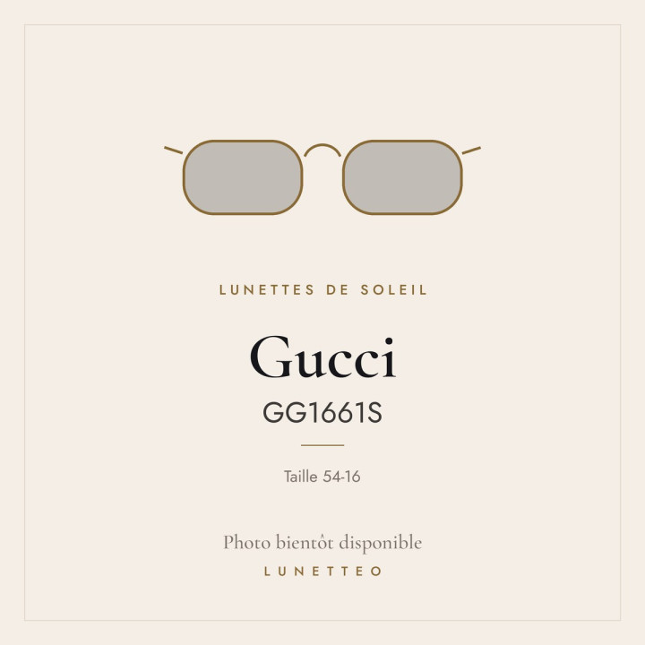 Lunettes de soleil Gucci GG1661S