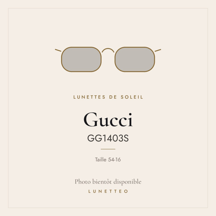 Lunettes de soleil Gucci GG1403S