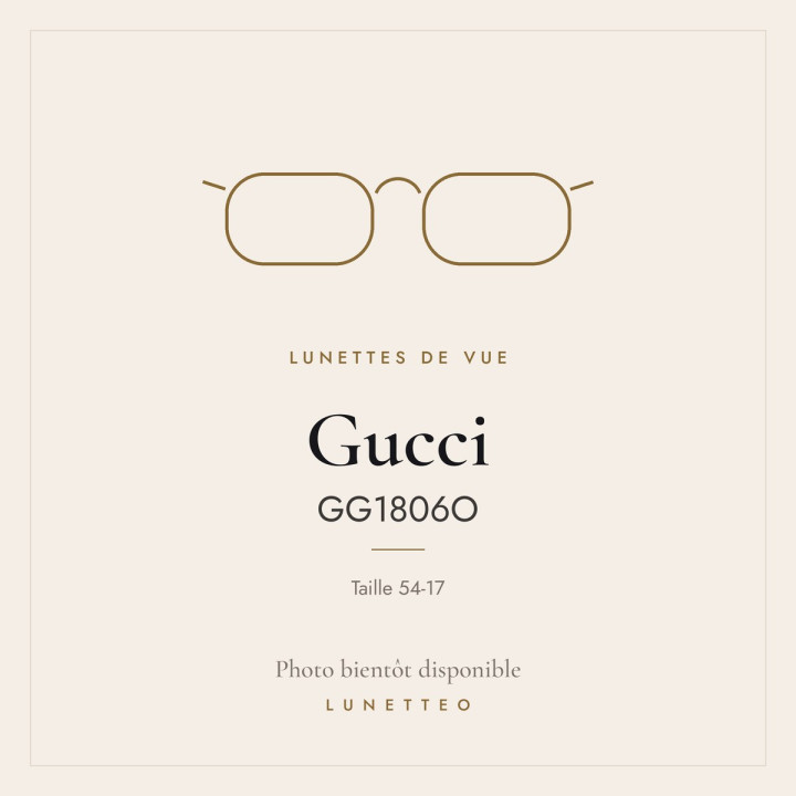 Lunettes de vue Gucci GG1806O