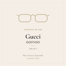 Lunettes de vue Gucci GG0745O