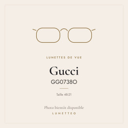 Lunettes de vue Gucci GG0738O