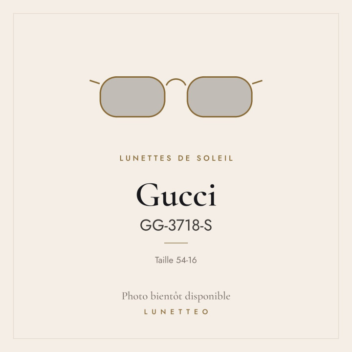 Lunettes de soleil Gucci GG-3718-S