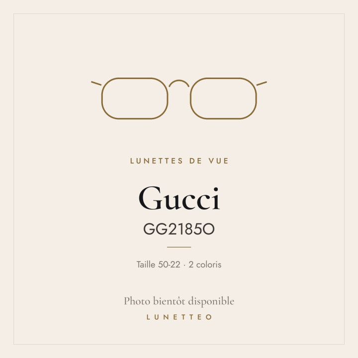 Lunettes de vue Gucci GG2185O