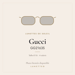 Lunettes de soleil Gucci GG2163S