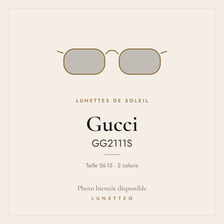 Lunettes de soleil Gucci GG2111S