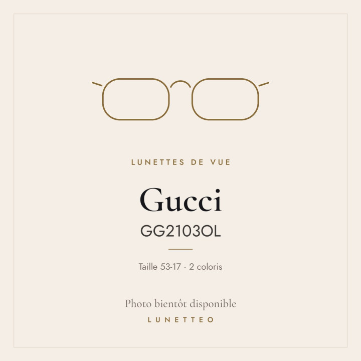 Lunettes de vue Gucci GG2103OL