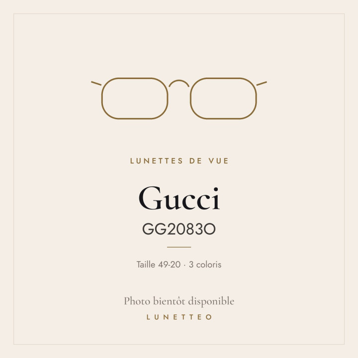 Lunettes de vue Gucci GG2083O