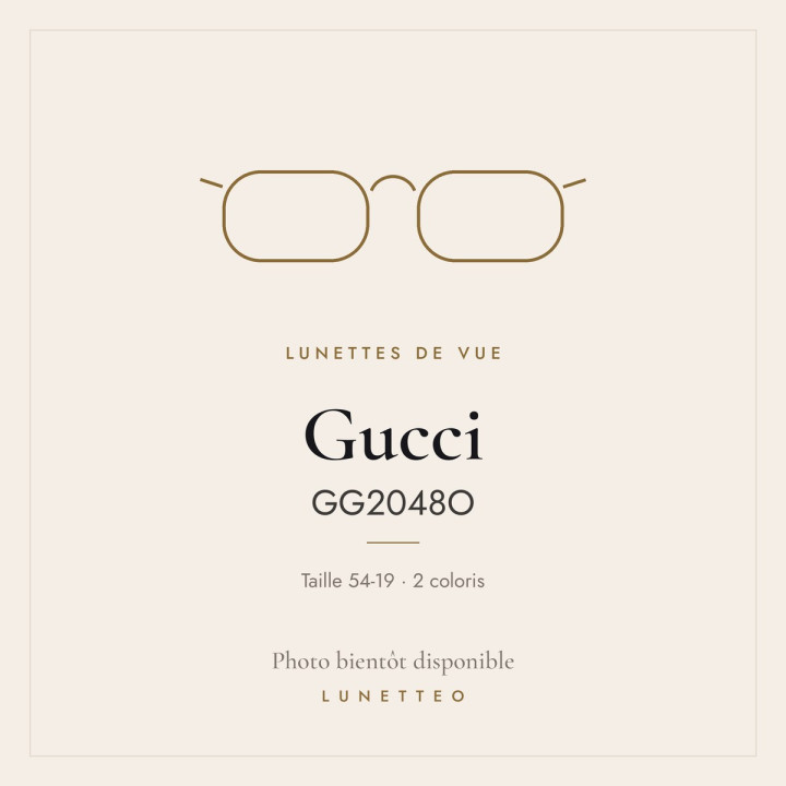 Lunettes de vue Gucci GG2048O