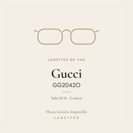 Lunettes de vue Gucci GG2042O