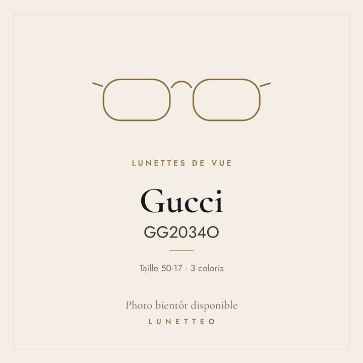 Lunettes de vue Gucci GG2034O