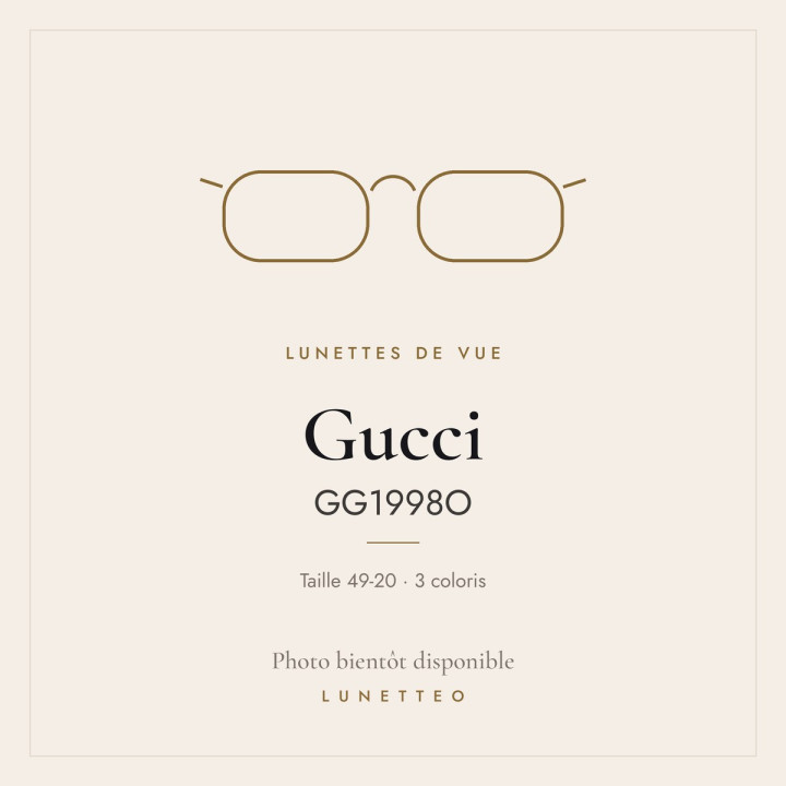 Lunettes de vue Gucci GG1998O