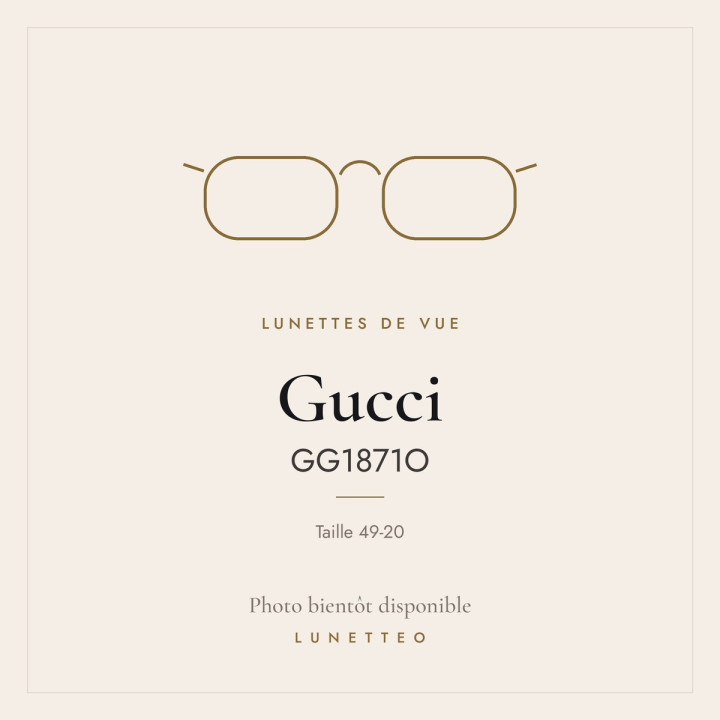 Lunettes de vue Gucci GG1871O