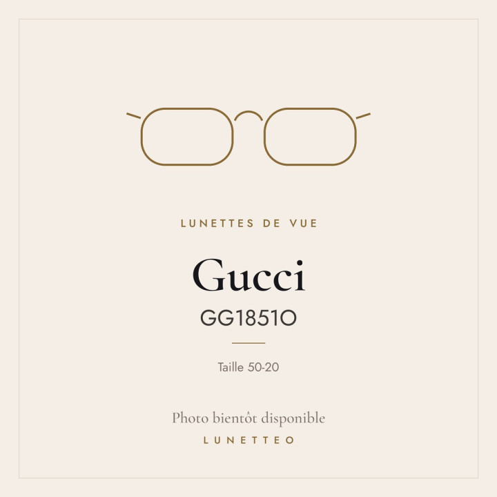 Lunettes de vue Gucci GG1851O