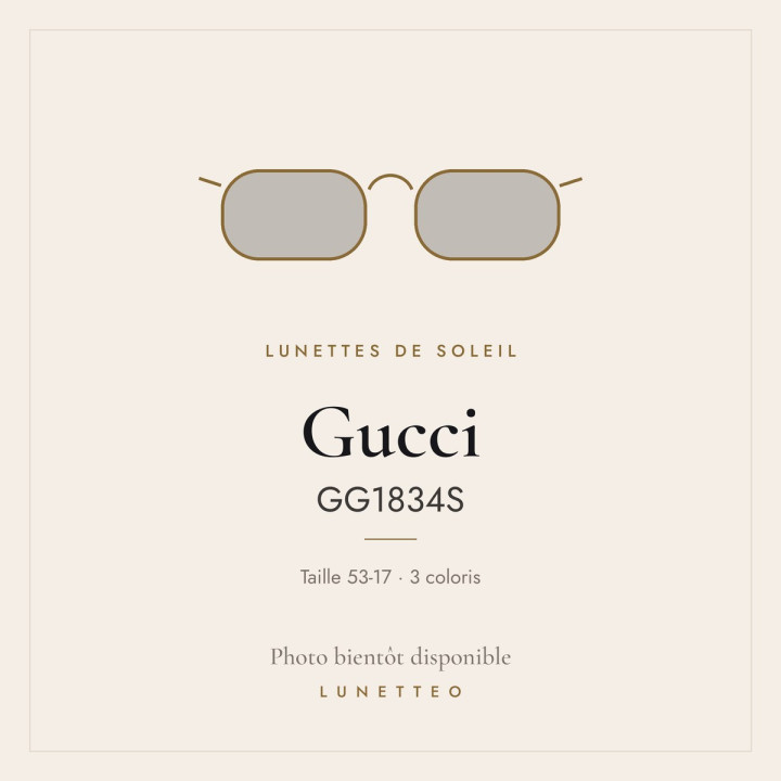 Lunettes de soleil Gucci GG1834S