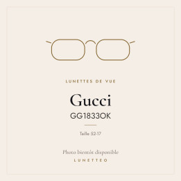 Lunettes de vue Gucci GG1833OK