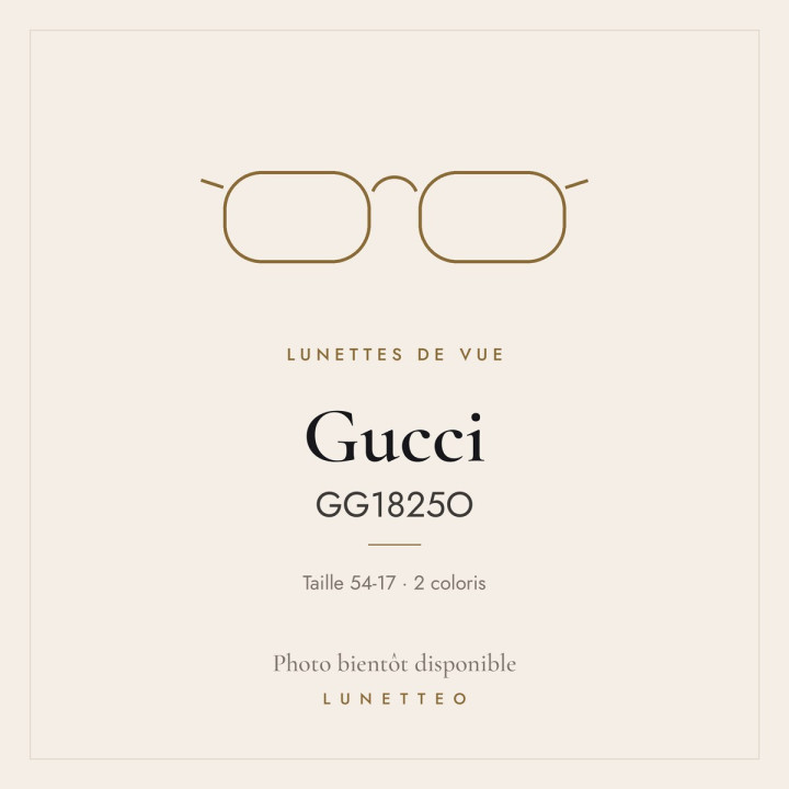 Lunettes de vue Gucci GG1825O