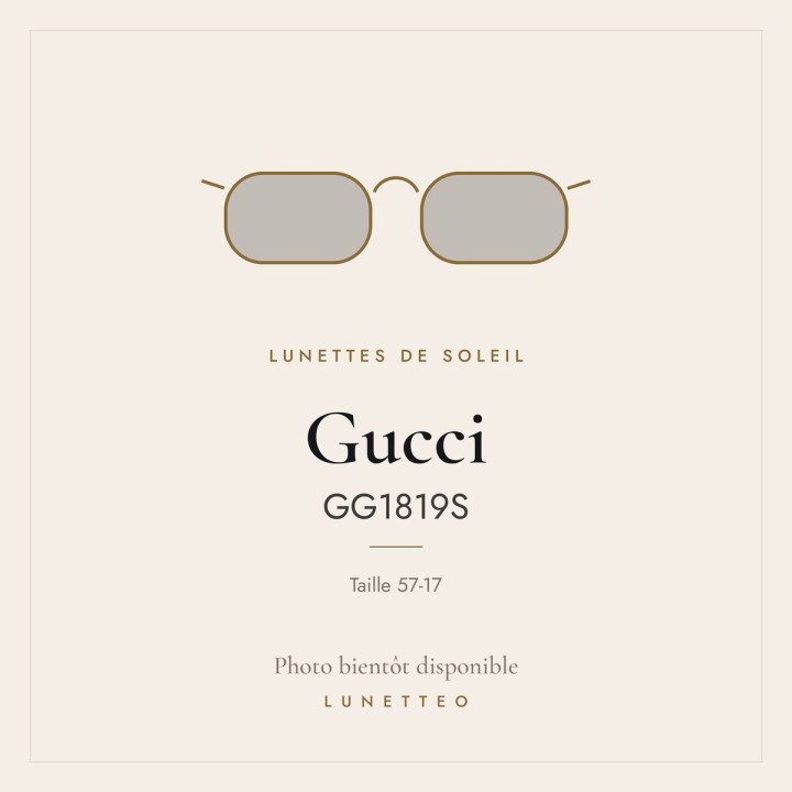 Lunettes de soleil Gucci GG1819S