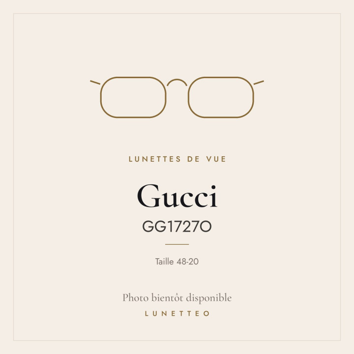 Lunettes de vue Gucci GG1727O