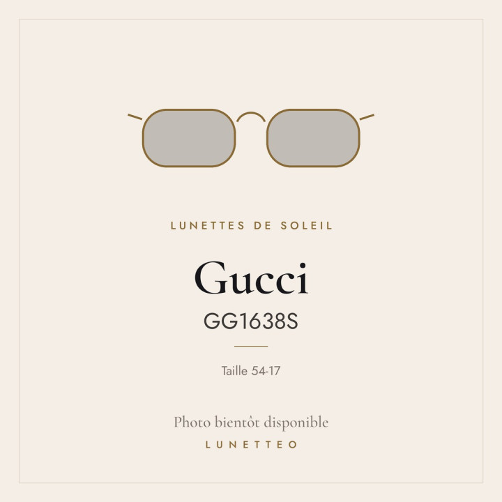 Lunettes de soleil Gucci GG1638S