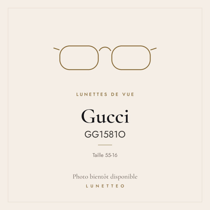 Lunettes de vue Gucci GG1581O