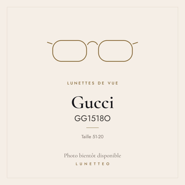 Lunettes de vue Gucci GG1518O