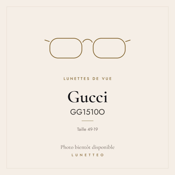 Lunettes de vue Gucci GG1510O