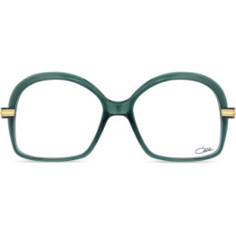 Cazal 5022 003 vert foncé-rosé or - vue de face