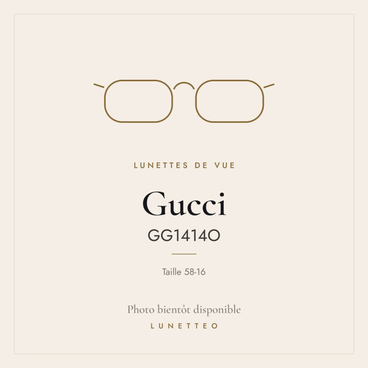 Lunettes de vue Gucci GG1414O