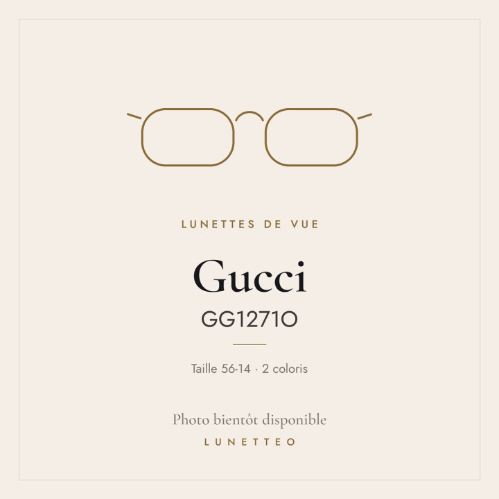 Lunettes de vue Gucci GG1271O
