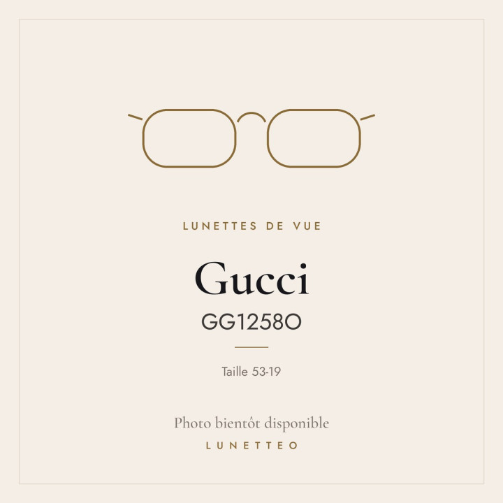 Lunettes de vue Gucci GG1258O
