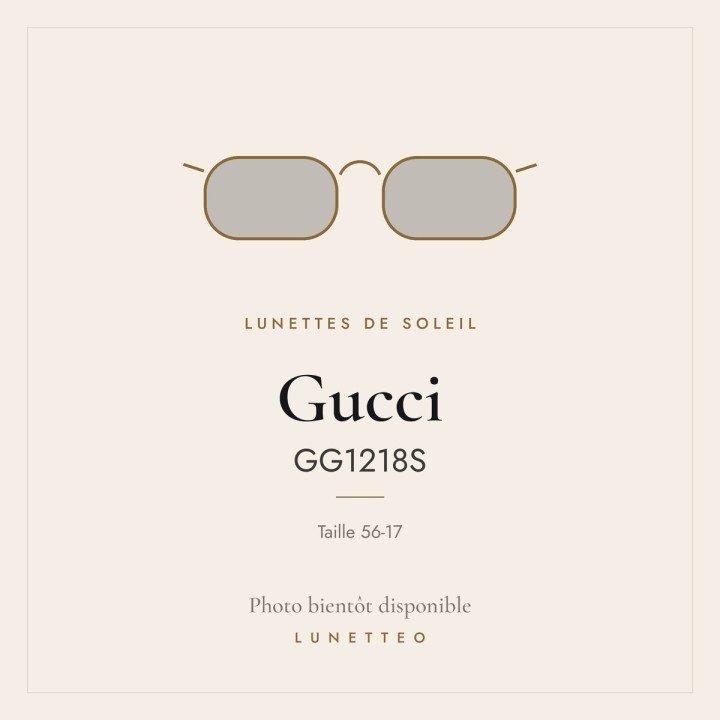 Lunettes de soleil Gucci GG1218S