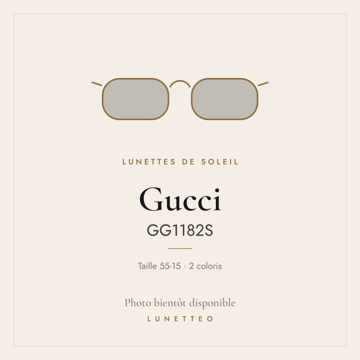 Lunettes de soleil Gucci GG1182S