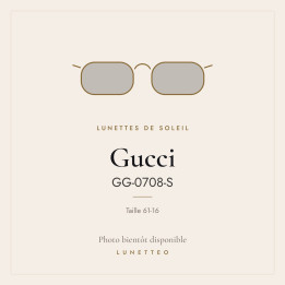 Lunettes de soleil Gucci GG-0708-S