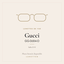 Lunettes de vue Gucci GG-0684-O