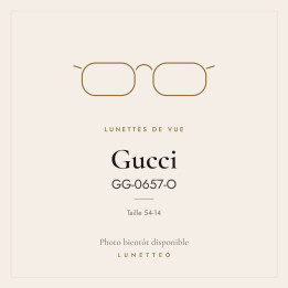 Lunettes de vue Gucci GG-0657-O