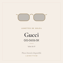 Lunettes de soleil Gucci GG-0606-SK
