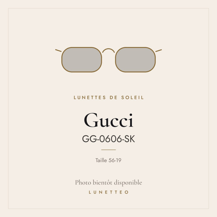 Lunettes de soleil Gucci GG-0606-SK