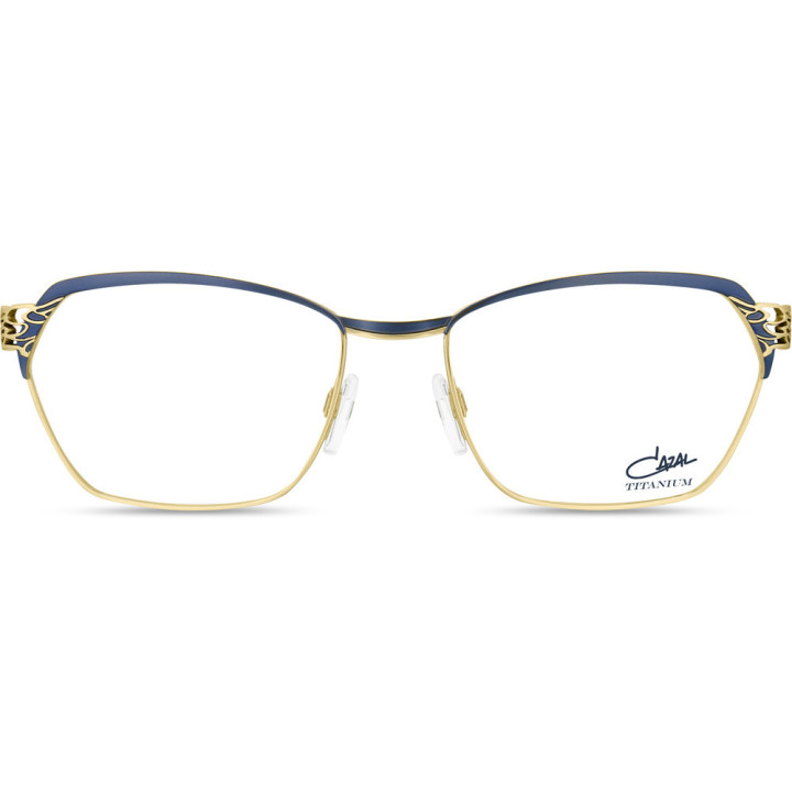 Cazal 1301 001 bleu marine-or - vue de face