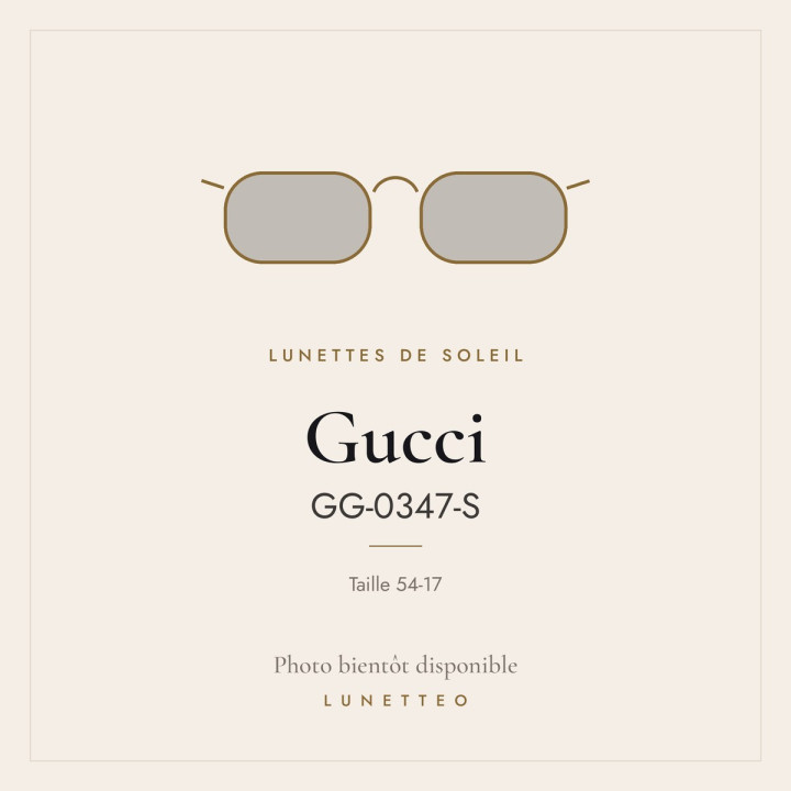 Lunettes de soleil Gucci GG-0347-S
