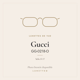 Lunettes de vue Gucci GG-0218-O